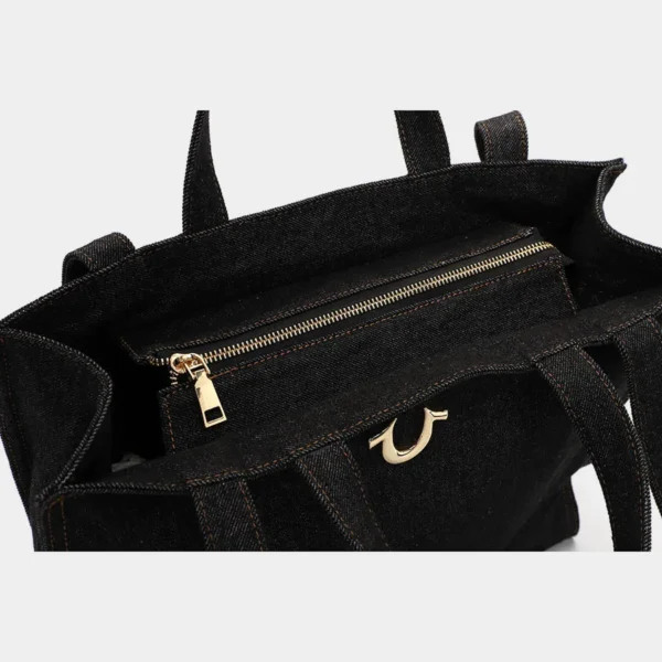Denim Tote Bag GR250072 - Image 6