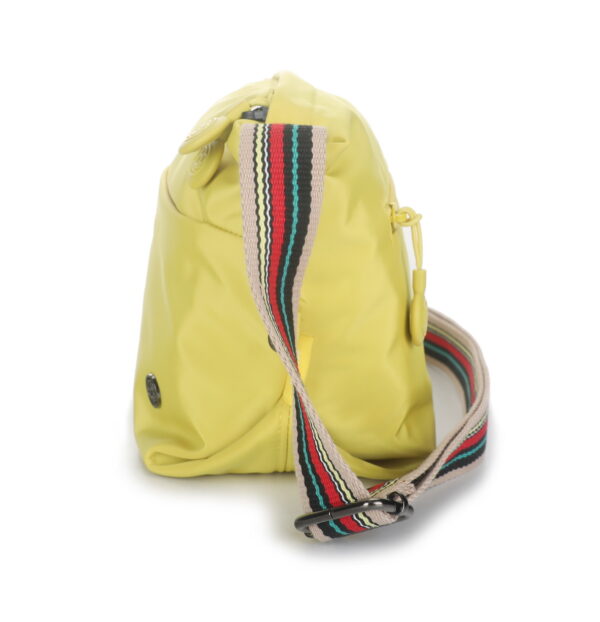 Recycled nylon crossbody