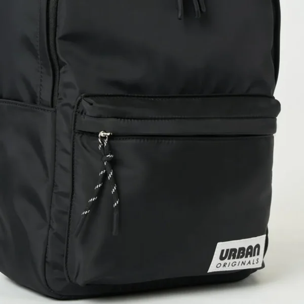 Recycled Nylon Black Backpack GR240028 - Image 4