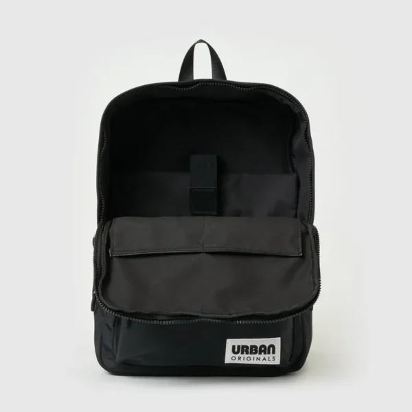 Recycled Nylon Black Backpack GR240028 - Image 5