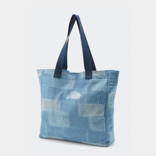 Denim Shopper Tote GR240057 - Image 2