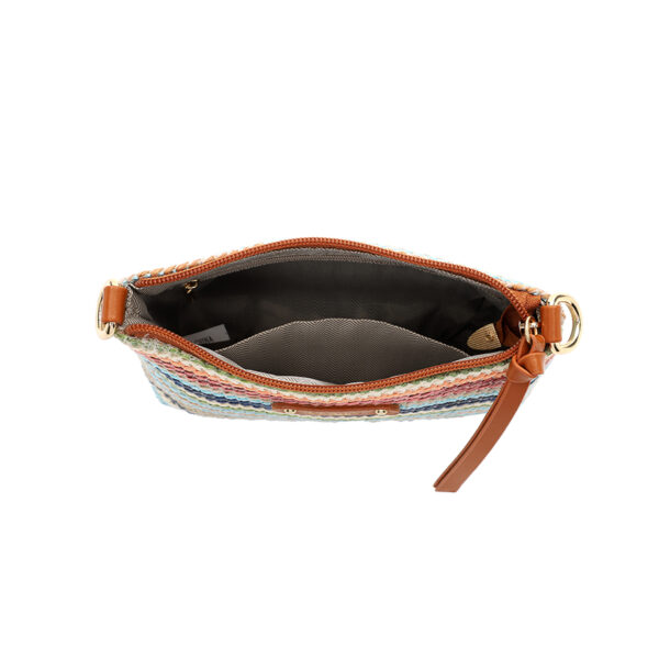 raffia crossbody