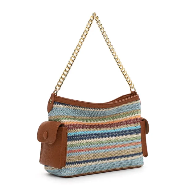 Raffia Shoulder Bag GR250064 - Image 2