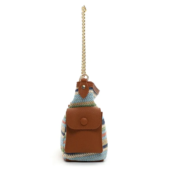 Raffia Shoulder Bag GR250064 - Image 3