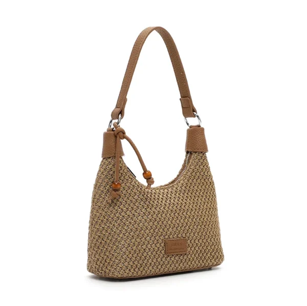 Women's Straw Shoulder Bag GR250067 - Image 2
