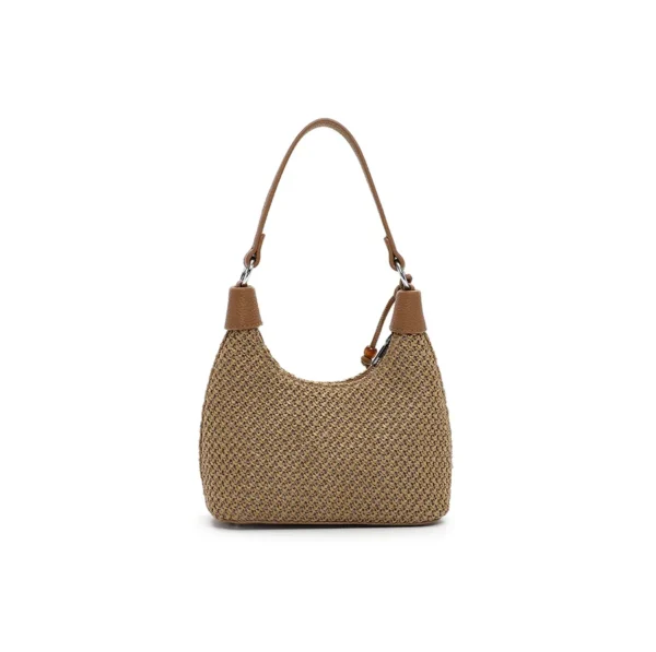 Women's Straw Shoulder Bag GR250067 - Image 4