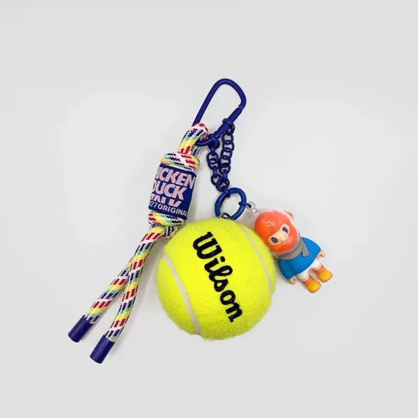 Green tennis pendant 004