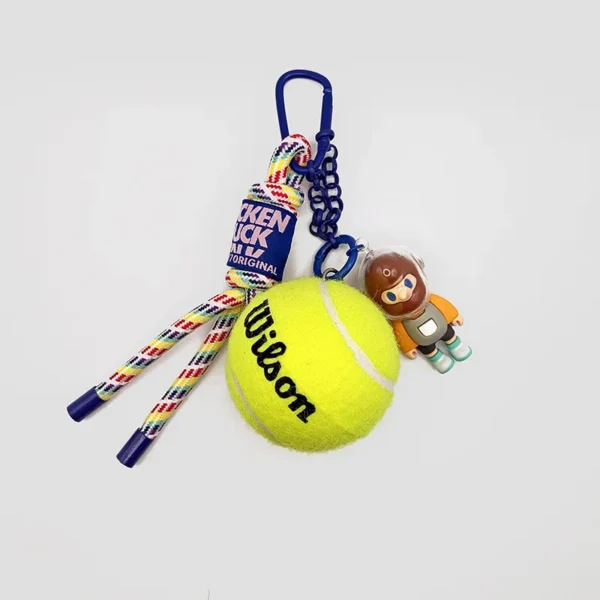 Green tennis pendant 004