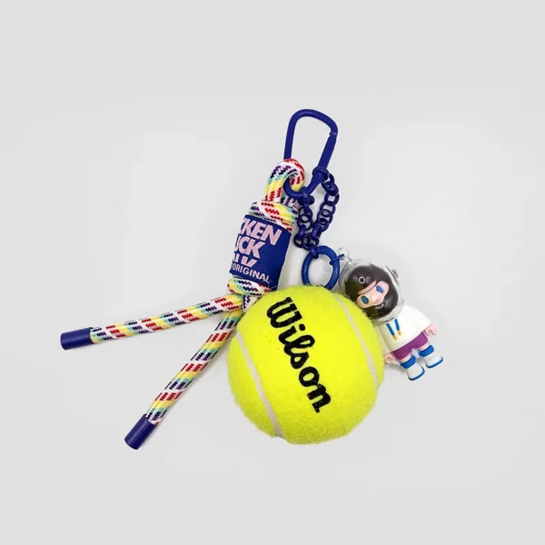 Green tennis pendant 004