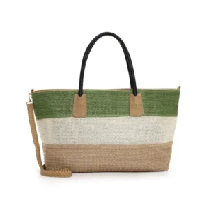 GR240110 Woven craft handbag
