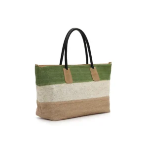 GR240110 Woven craft handbag