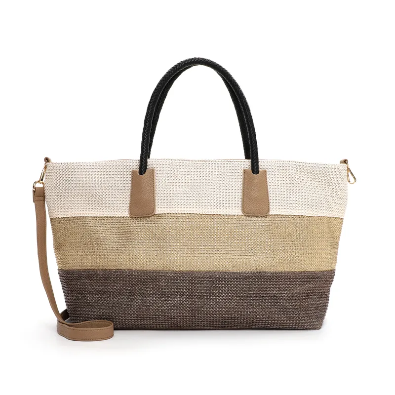 GR240111 Woven craft handbag
