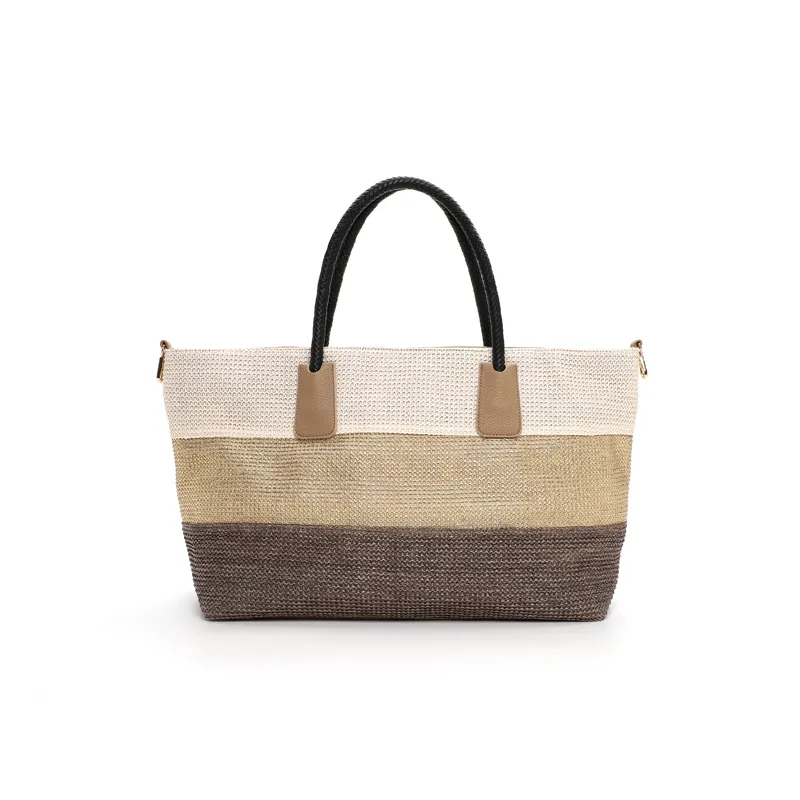 GR240111 Woven craft handbag