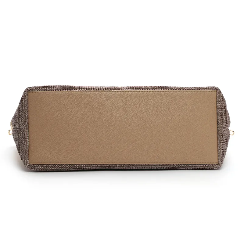 GR240111 Woven craft handbag