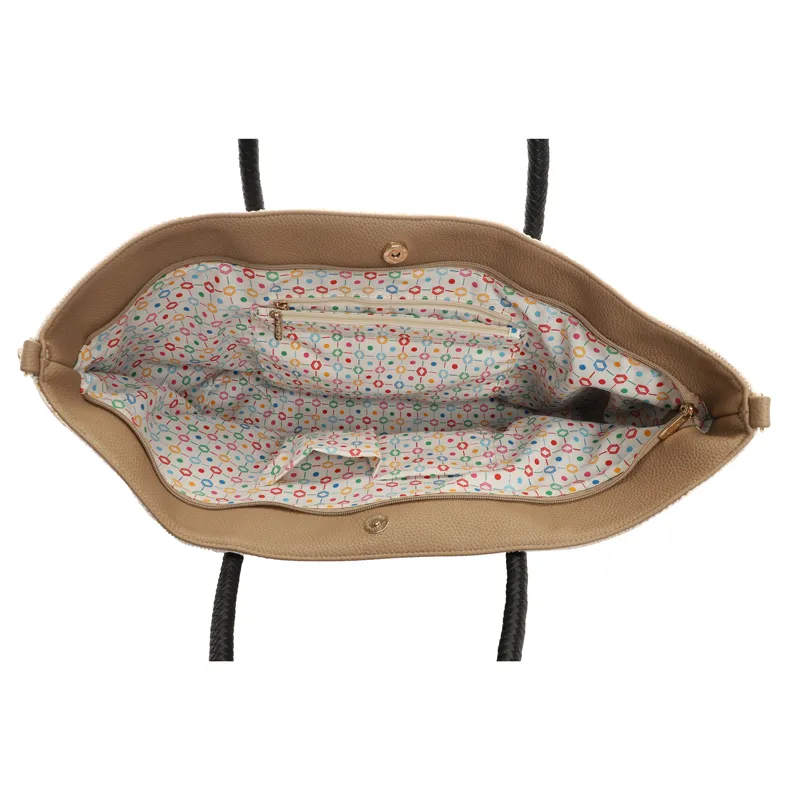 GR240111 Woven craft handbag