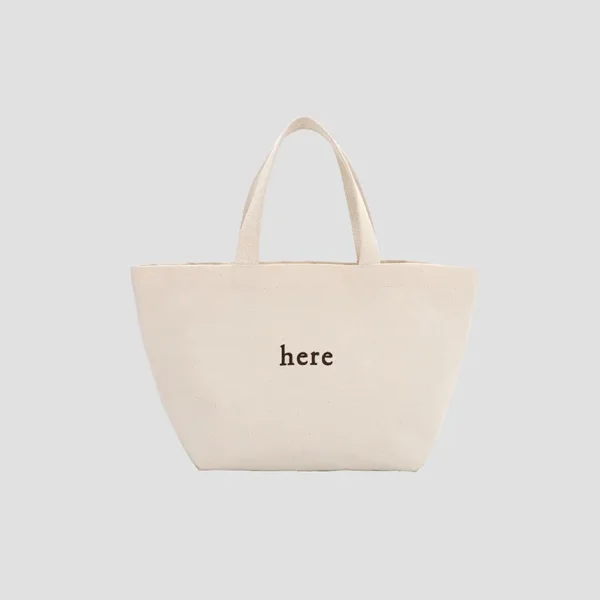 Canvas Shopping Tote GRQ20251112 - Image 2