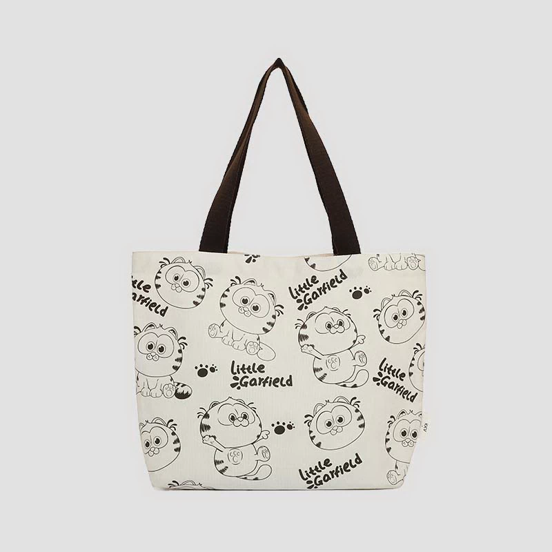 Custom screen printed canvas bag