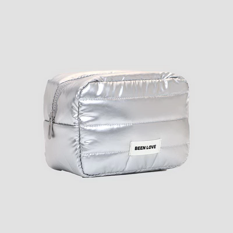 Silver Quilted Pouch GR20260132 - Image 3
