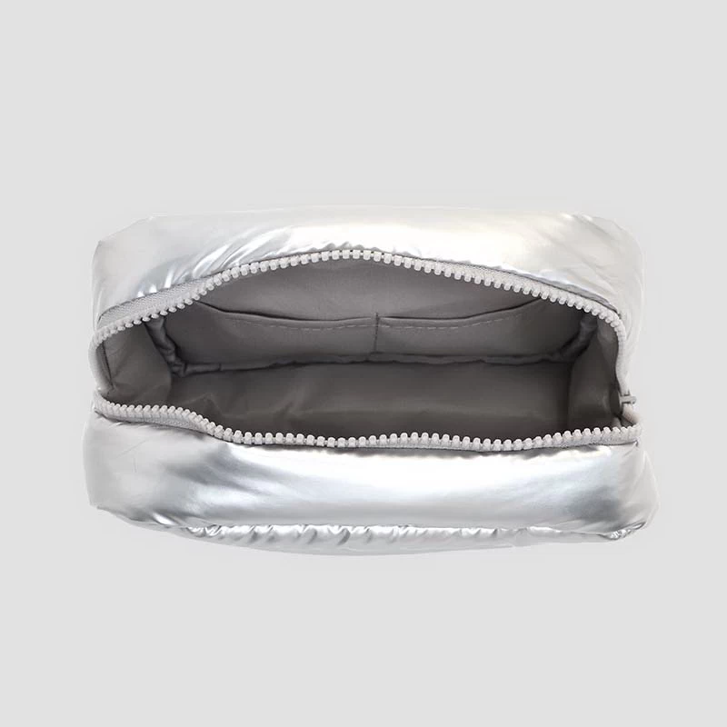 Silver Quilted Pouch GR20260132 - Image 6