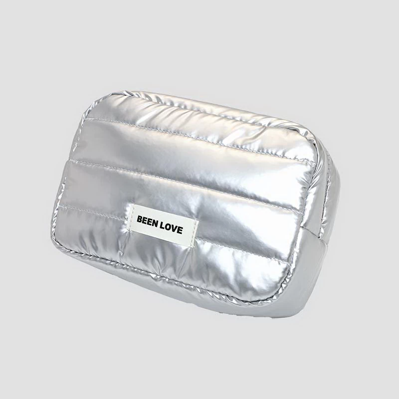 Silver Quilted Pouch GR20260132 - Image 4
