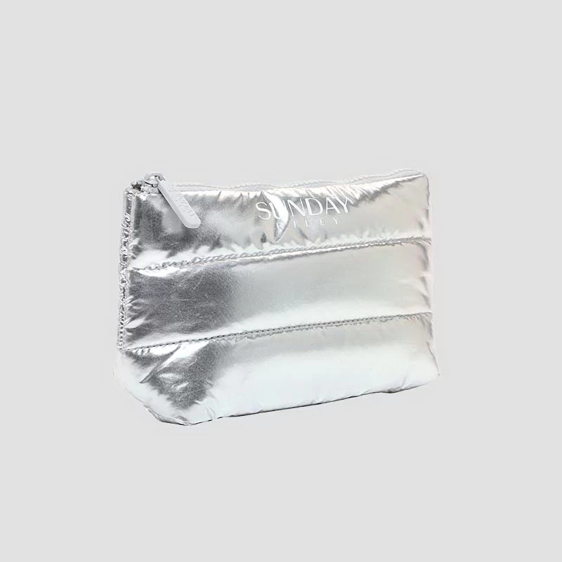 Silver Makeup Pouch GR20260131 - Image 3