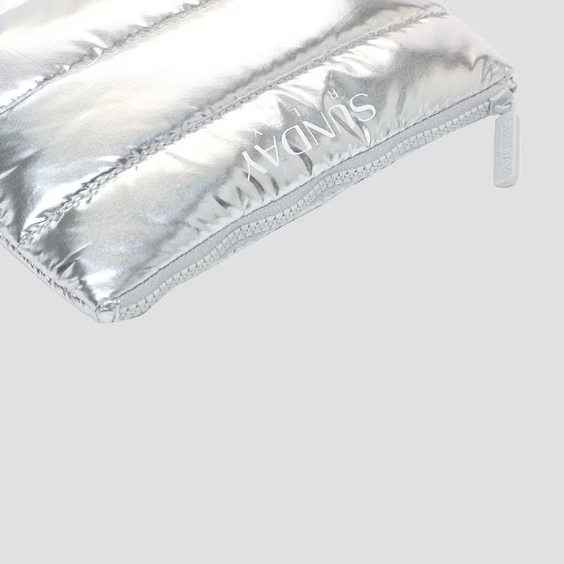 Silver Makeup Pouch GR20260131 - Image 4