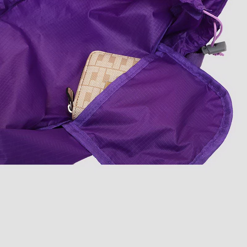 Foldable Recycled Nylon Tote Bag GR20260128 - Image 7
